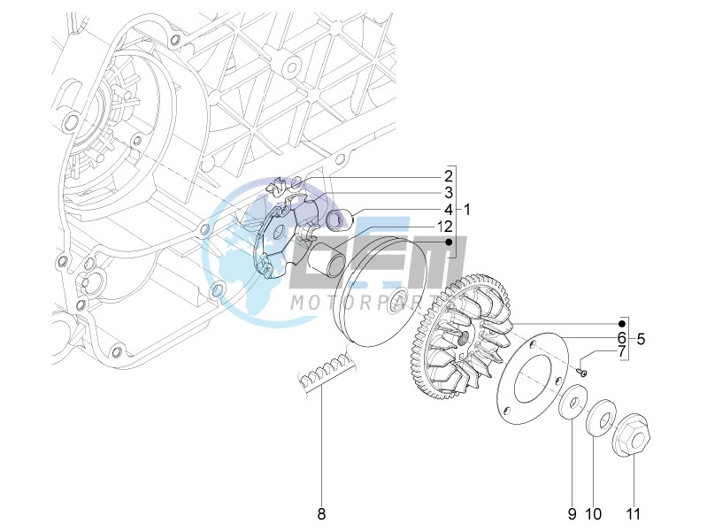 Driving pulley