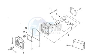 Area 51 50 drawing Cylinder head I