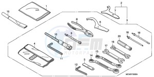 VFR8009 Europe Direct - (ED / MME) drawing TOOLS