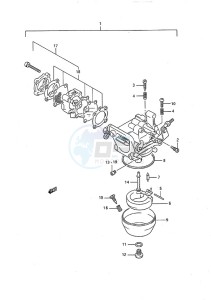 DT 9.9c drawing Carburetor