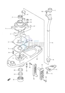 DF 50 drawing Water Pump