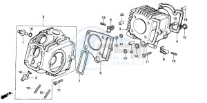 C90Z 50 drawing CYLINDER/CYLINDER HEAD