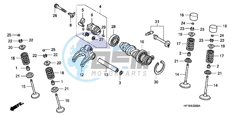 CAMSHAFT/ VALVE