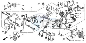 CBF1000T9 UK - (E / ABS MKH) drawing WIRE HARNESS