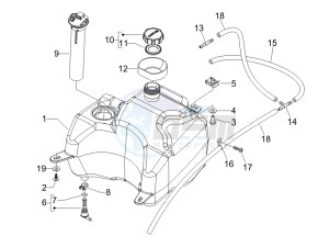 Carnaby 200 4t e3 drawing Fuel Tank