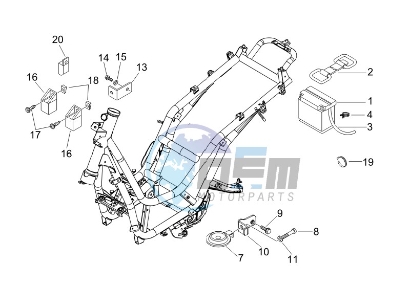 Remote control switches - Battery - Horn