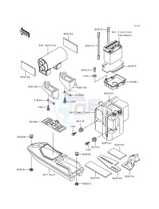 JS 650 B [650 SX] (B1-B3) [650 SX] drawing HULL FITTING