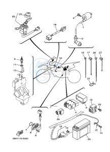 TT-R110E (B51P) drawing ELECTRICAL 1