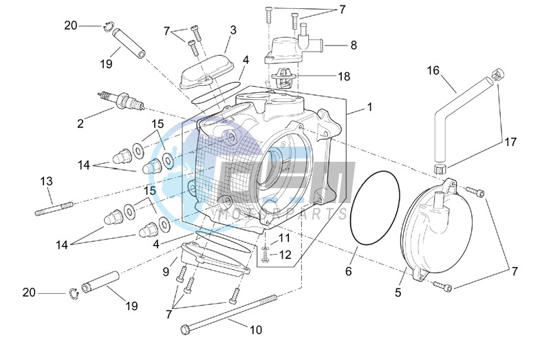 Engine head