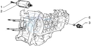 X9 125 drawing Electric starter