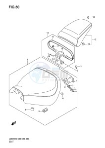 VZ800 (E3-E28) MARAUDER drawing SEAT (VZ800)