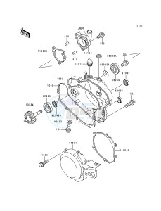 KX 80 R T [KX80] (R2-T3 BIG WHEEL) [KX 80 BIG WHEEL] drawing ENGINE COVER