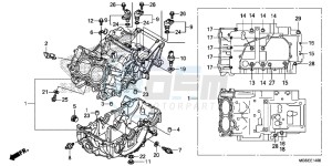 NC700SDC drawing CRANKCASE