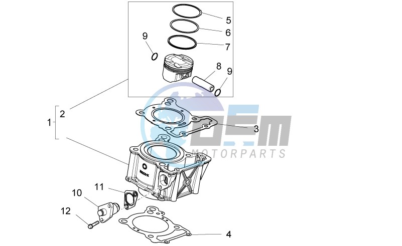 Cylinder - Piston