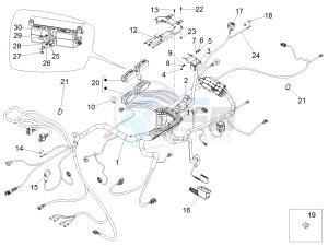 MGX 21 FLYING FORTRESS 1380 APAC drawing Central electrical system