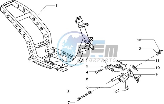 Chassis - Central stand