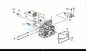 JOYMAX Z+ 300 (LW30W2-EU) (E5) (M1) drawing R. CRANK CASE