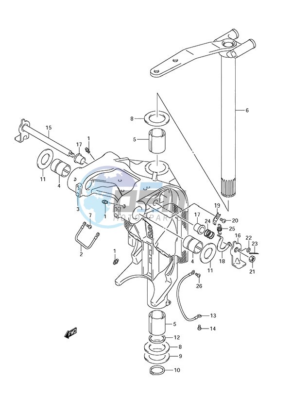 Swivel Bracket (DF 250S)