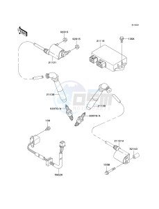 VN 800 C [VULCAN 800 DRIFTER] (C1 CAN ONLY-C2) [VULCAN 800 DRIFTER] drawing IGNITION SYSTEM