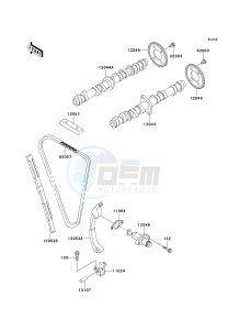 ZX 600 E [NINJA ZX-6] (E7-E9) [NINJA ZX-6] drawing CAMSHAFT-- S- -_TENSIONER