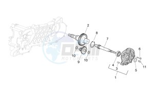 SR R and R Factory 50 IE-Carb drawing Transmission final drive