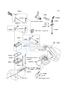 JET SKI ULTRA LX JT1500G9F EU drawing Electrical Equipment