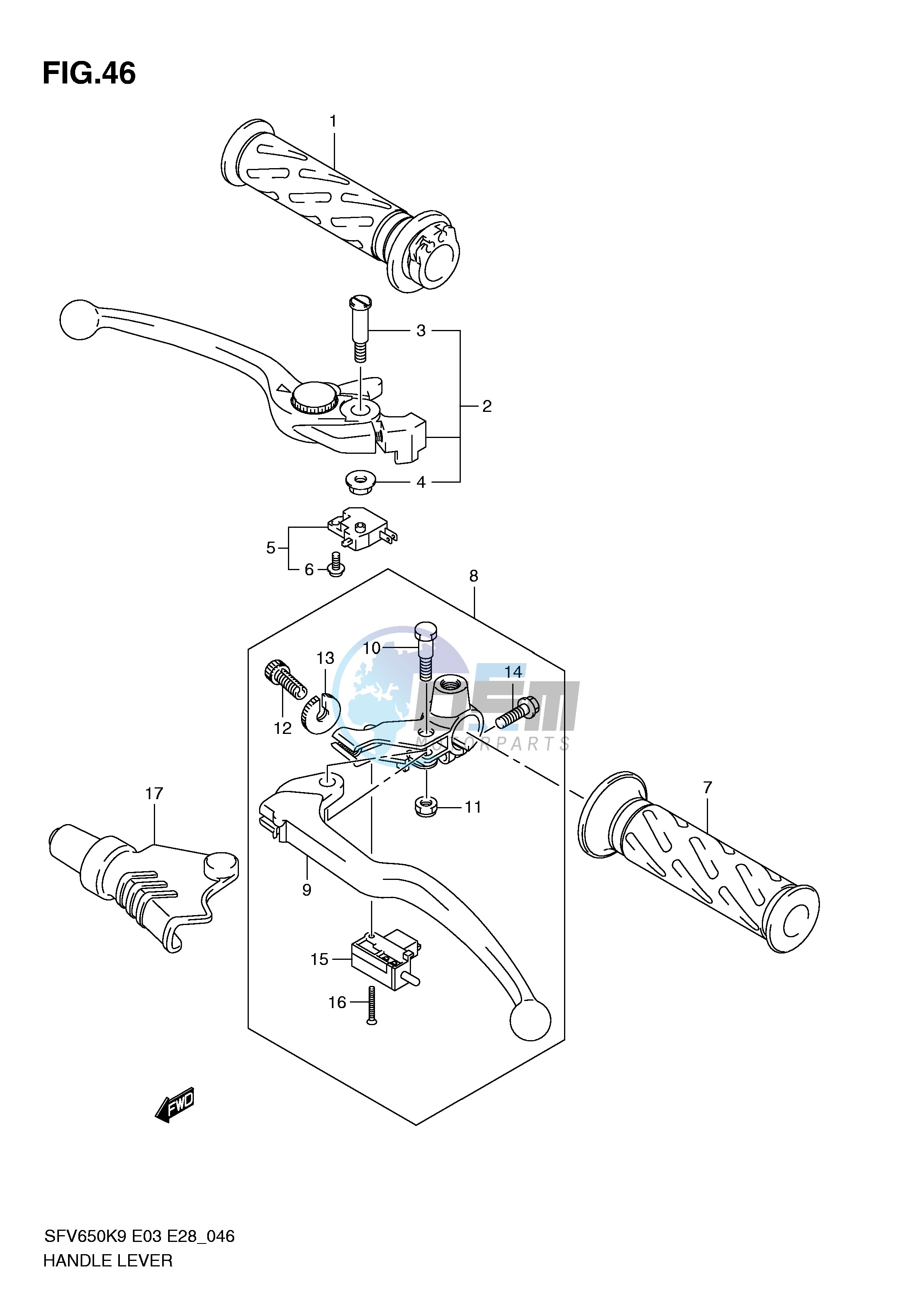 HANDLE LEVER