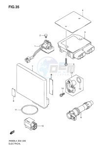 AN650Z ABS BURGMAN EXECUTIVE EU drawing ELECTRICAL