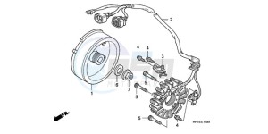 TRX450ER9 Australia - (U / SEL) drawing GENERATOR