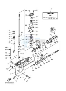 F30AETL drawing LOWER-CASING-x-DRIVE-1