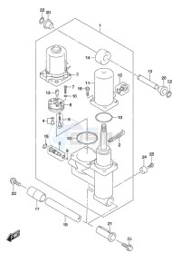 DF 50A drawing Trim Cylinder High Thrust