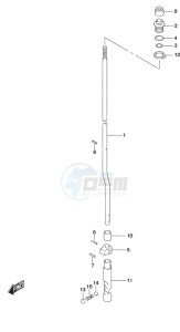 DF 40A drawing Clutch Rod