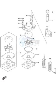 DF 30A drawing Water Pump