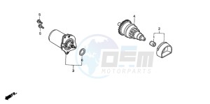 SFX50 drawing STARTING MOTOR