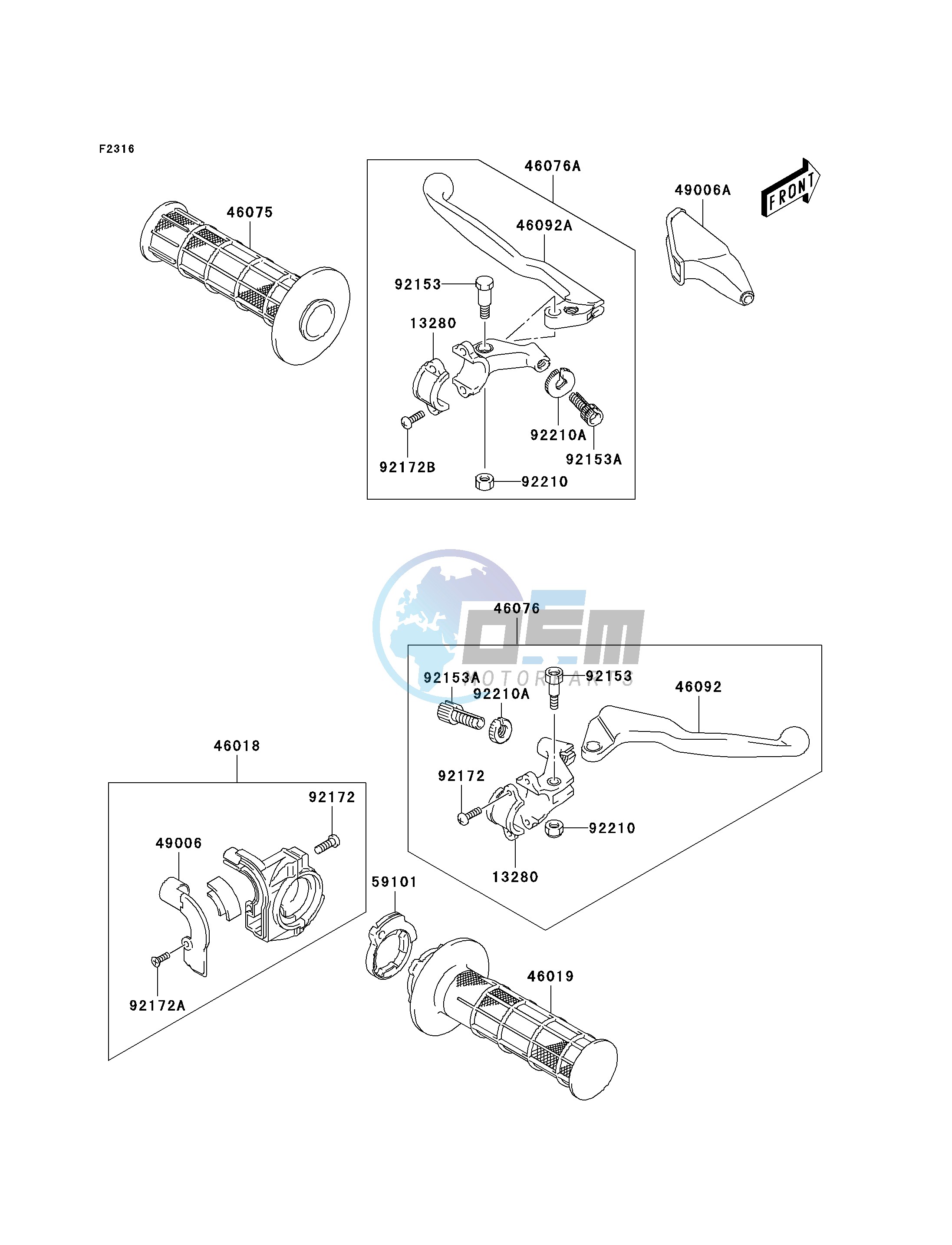 HANDLE LEVER