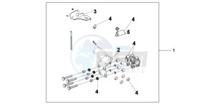 XL700VA9 France - (F / ABS CMF) drawing NAVI ATT.