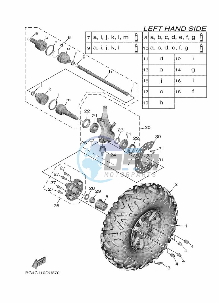 FRONT WHEEL