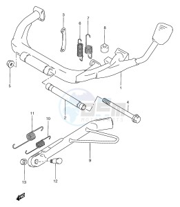 AN250 (E2) Burgman drawing STAND (MODEL X)