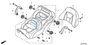 GL1800G GOLDWING 2ED drawing SEAT