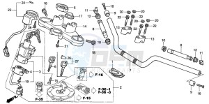 NT650V drawing HANDLE PIPE/TOP BRIDGE