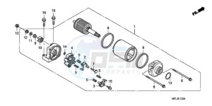 CBR1000RR9 Korea - (KO / HRC MME) drawing STARTING MOTOR