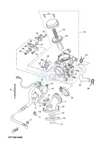 YP125RA (ABS) X-MAX 250 ABS (2DL3) drawing INTAKE