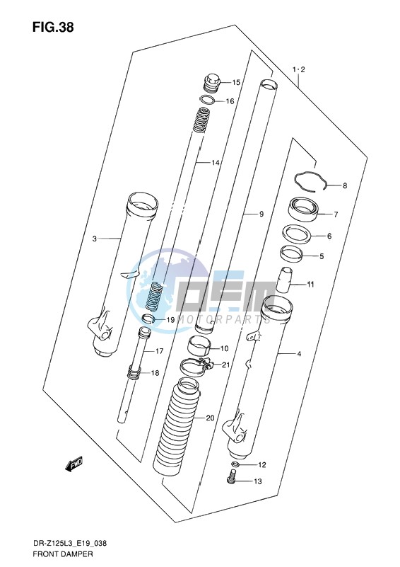 FRONT DAMPER