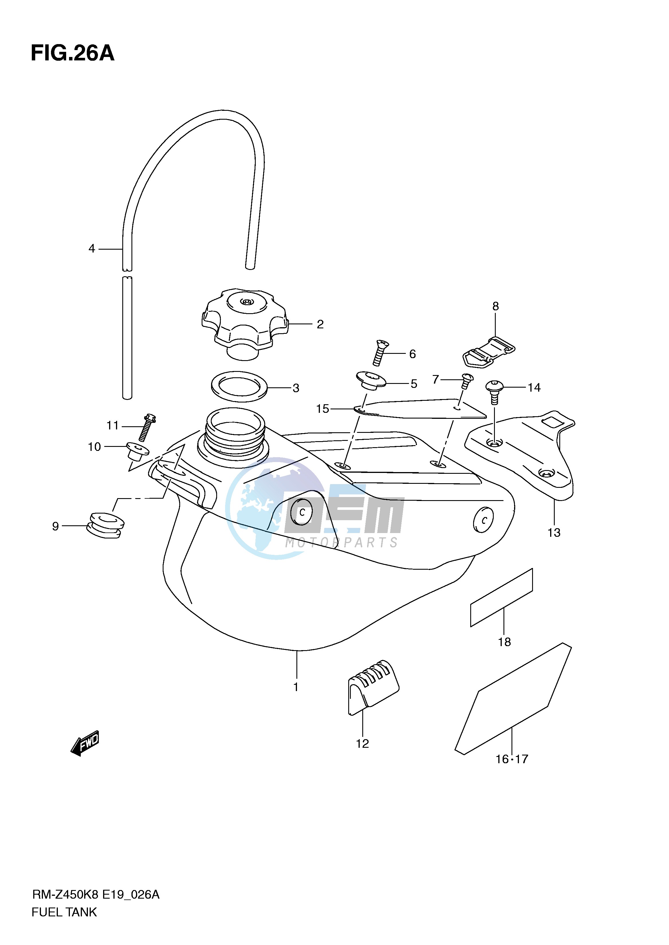 FUEL TANK (RM-Z450L1)