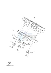 MT07A MT-07 ABS 700 (1XBE) drawing METER