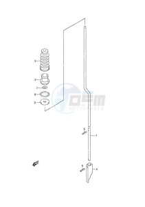 DF 6 drawing Shift Rod