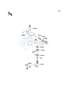 MULE 3000 KAF620G6F EU drawing Gear Change Mechanism