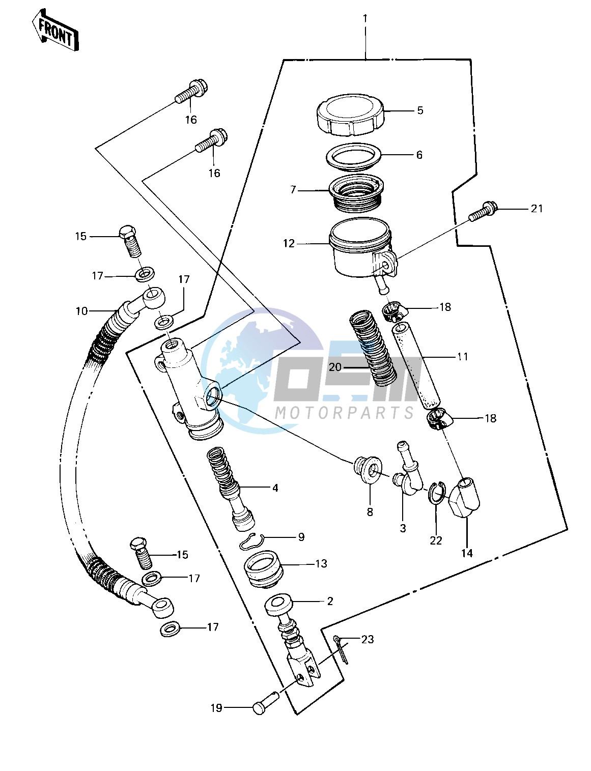 REAR MASTER CYLINDER