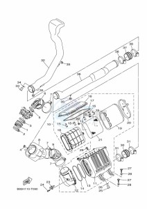 YXC700E YX70CPM (BHE2) drawing INTAKE