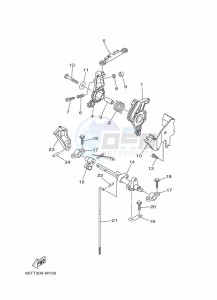 40XMHL drawing THROTTLE-CONTROL